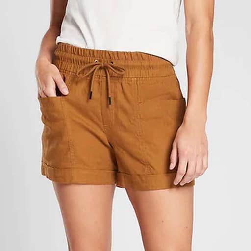 athleta.com, Athleta Cabo Linen 4" Short