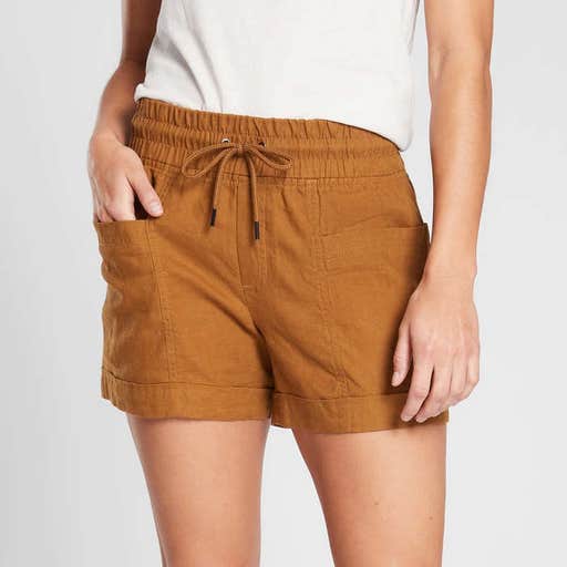 athelta.com, Athleta Cabo Linen 4" Short