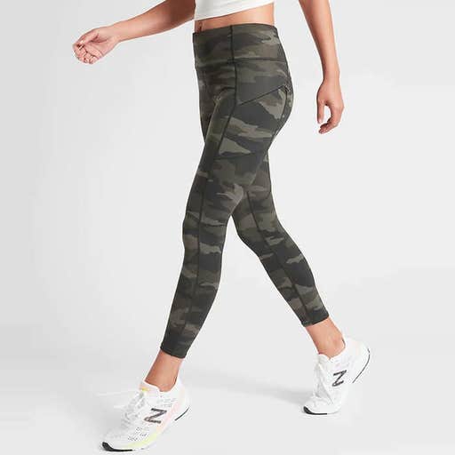 athleta.com, Athleta Camo Contender 7/8 Tight in Powerlift