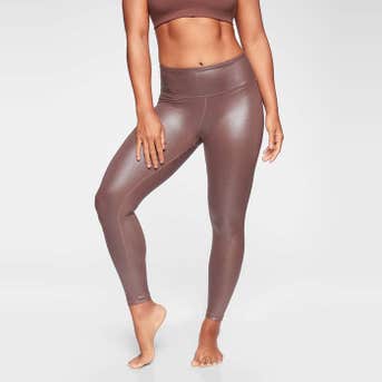 Athleta Elation Shimmer Tight In Power Vita