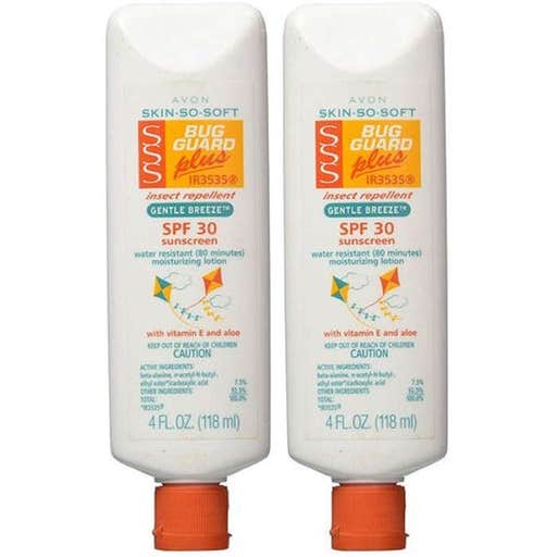 amazon.com, Avon Skin So Soft Bug Guard PLUS IR3535 Gentle Breeze® SPF 30 Lotion