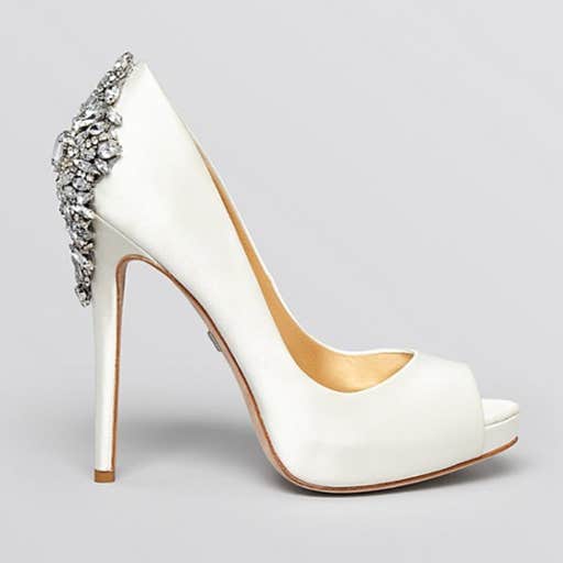 bloomingdales.com, Badgley Mischka Peep Toe Platform Evening Pumps - Kiara High Heel