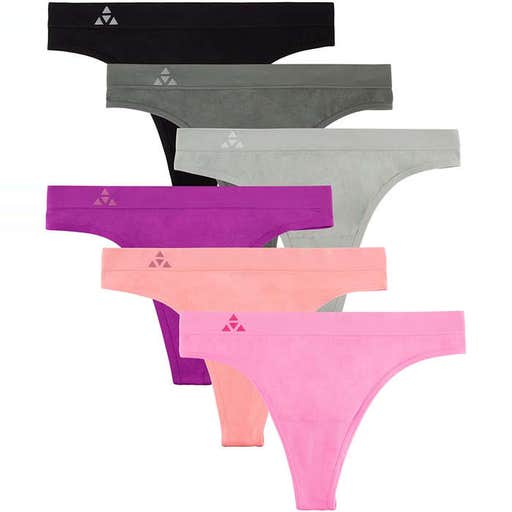 amazon.com, Balanced Tech 6-Pack Quick Dry Breathable Seamless Thong