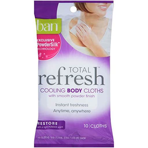 amazon.com, Ban Total Refresh Cooling Body Cloths