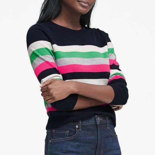 bananarepublic.com, Banana Republic Merino Stripe Sweater