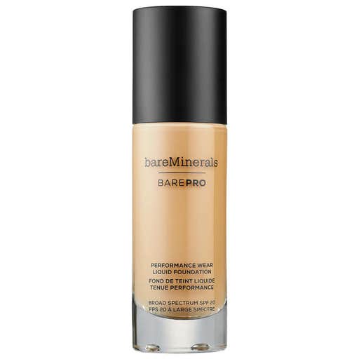 sephora.com, bareMinerals BarePRO Performance Wear Liquid Foundation Broad Spectrum SPF 20