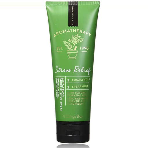 amazon.com, Bath & Body Works Aromatherapy Stress Relief Eucalyptus & Spearmint Body Cream