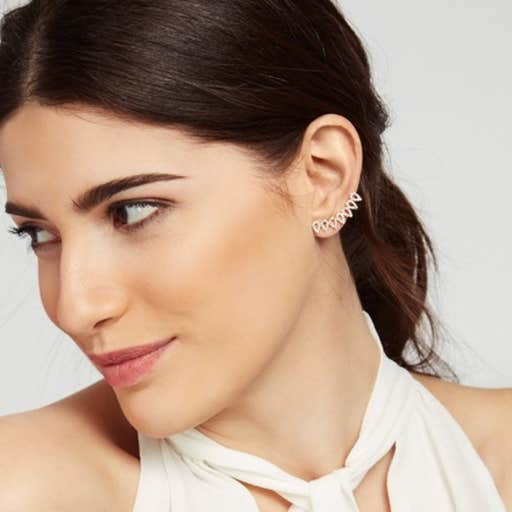 baublebar.com, BaubleBar Pave Droplet Ear Crawlers