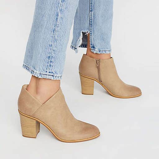 freepeople.com, Perforated Star Slit Booties