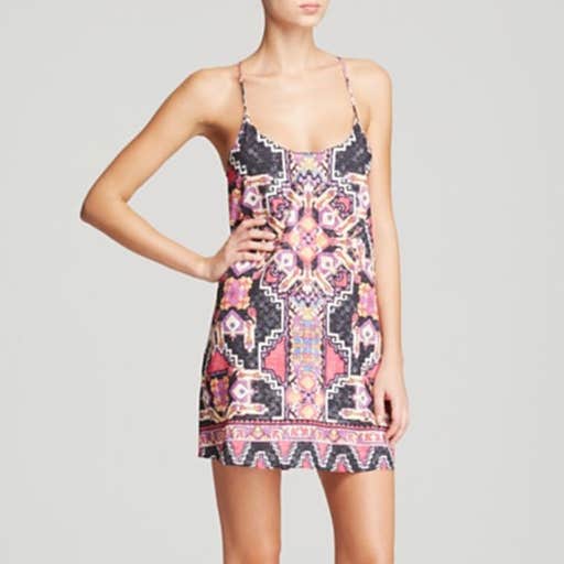 bloomingdales.com, BECCA by Rebecca Virtue Cozumel Woven Slip Swim Cover Up Dress