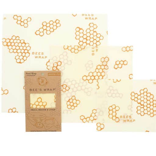 amazon.com, Bee's Wrap Reusable Beeswax Food Wraps