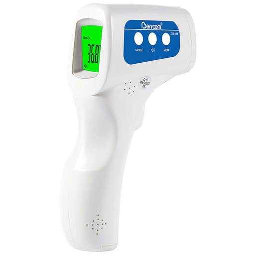 walmart.com, Berrcom Non-Contact Infrared Forehead Thermometer