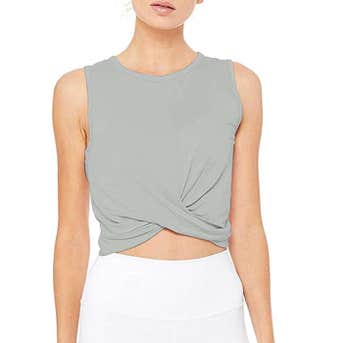 Bestisun Crop Top Workout Shirt