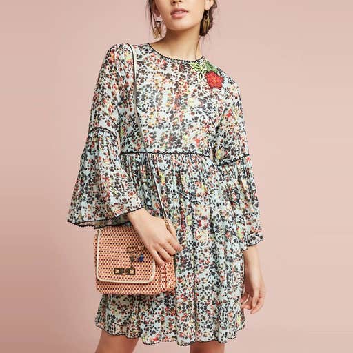 anthropologie.com, Bhanuni by Jyoti Libra Embroidered Tunic Dress