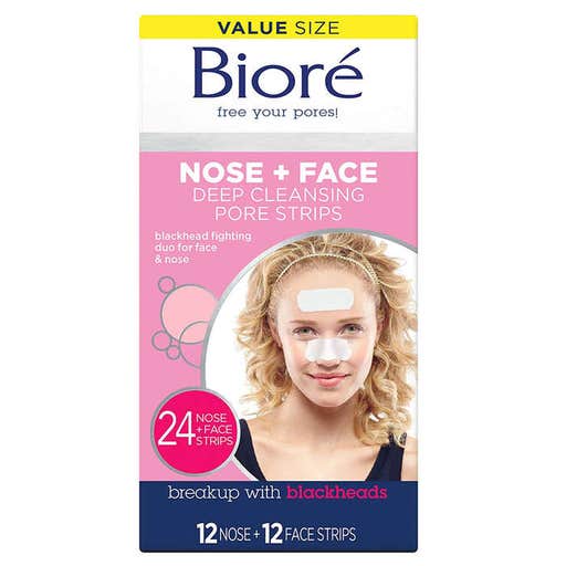 amazon.com, Bioré Blackhead Removing and Pore Unclogging Deep Cleansing Pore Strip