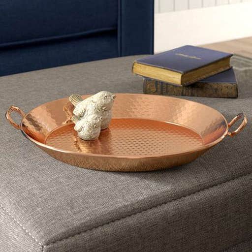 wayfair.com, Birch Lane Destefano Copper Serving Tray