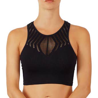 Bise Medium Support Crop Top Sports Bra
