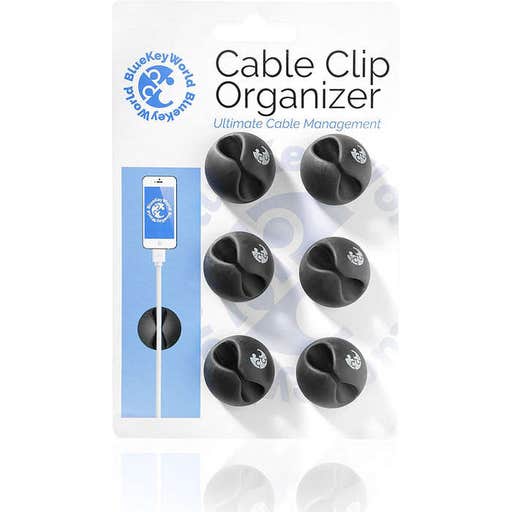 amazon.com, Blue Key World Store Cable Clip Cord Organizer
