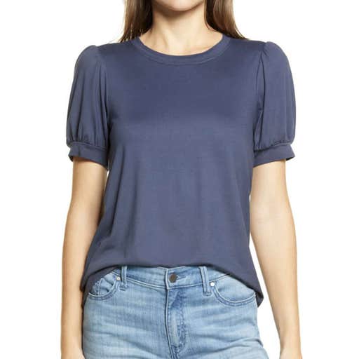 nordstrom.com, Bobeau Uma Puff Sleeve Tee