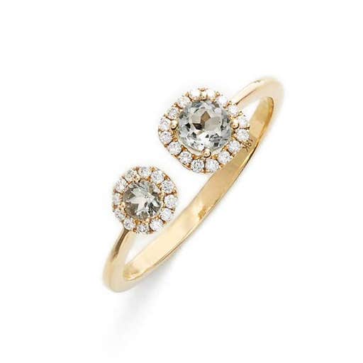 nordstrom.com, Bony Levy Iris Double Semiprecious Stone & Diamond Ring