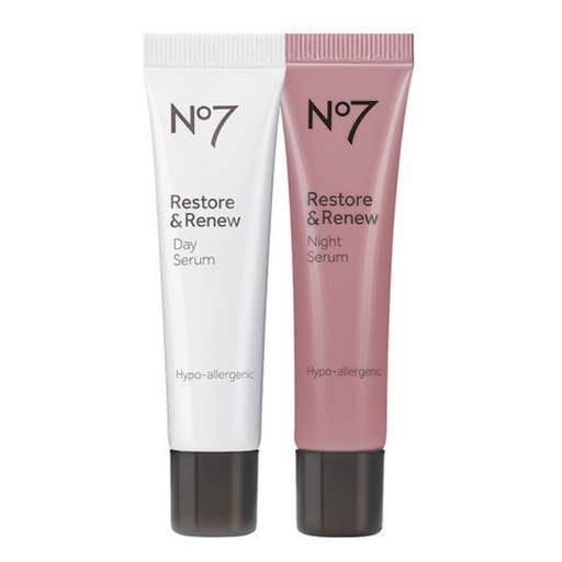 amazon.com, Boots No7 Restore & Renew Day & Night Serum