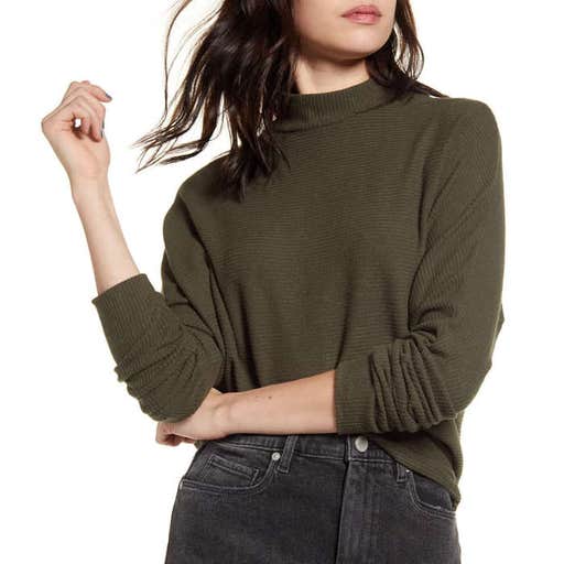 nordstrom.com, BP Dolman Sleeve Ribbed Top