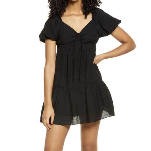 nordstrom.com, BP Puff Sleeve Taffeta Dress