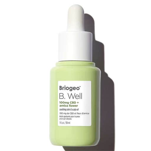 nordstrom.com, Briogeo B.Well 100mg CBD + Arnica Flower Soothing Skin & Scalp Oil