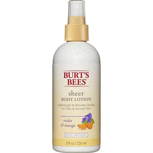 amazon.com, Burt's Bees Sheer Body Lotion