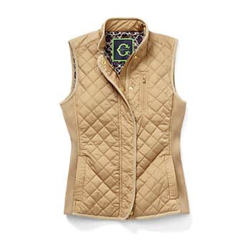 C. Wonder Quilted Nylon Barn Vest