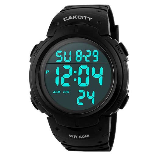 amazon.com, CakCity Men's Digital Sports Watch