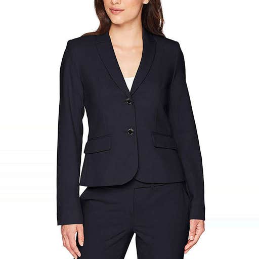 amazon.com, Calvin Klein Two Button Lux Blazer