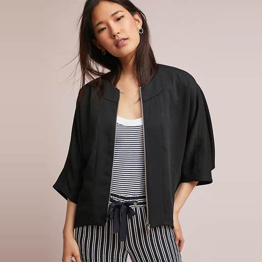 anthropologie.com, Cartonnier Jaye Cape Jacket