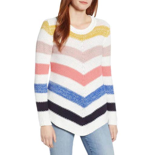 nordstrom.com, Caslon Stitch Stripe Sweater