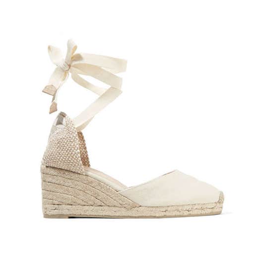 net-a-porter.com, Castañer Carina Canvas Wedge Espadrilles