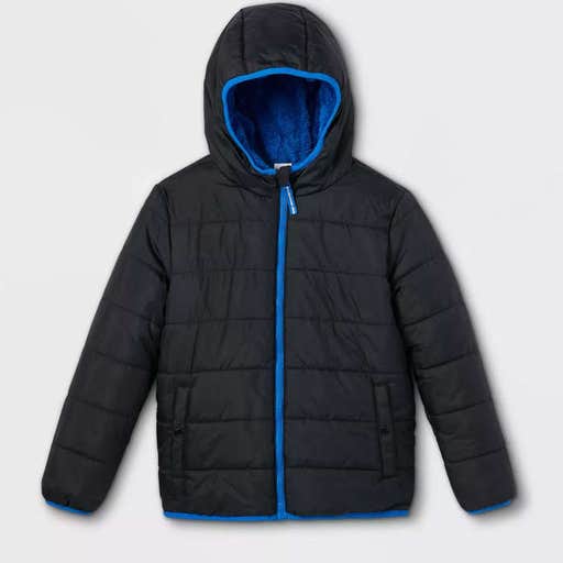 target.com, Cat & Jack Boys' Reversible Puffer Jacket