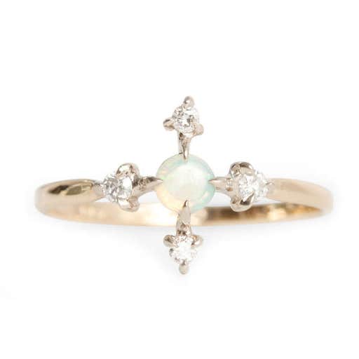 catbirdnyc.com, Catbird Jewelry Moon Flower Ring