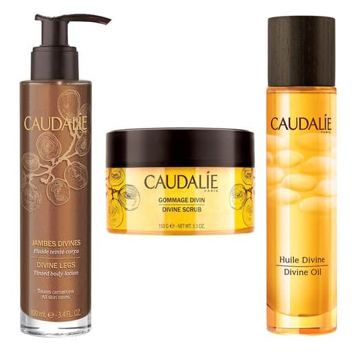 birchbox.com, CAUDALÍE Divine Legs, Oil, and Body Scrub
