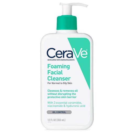 amazon.com, CeraVe Foaming Facial Cleanser