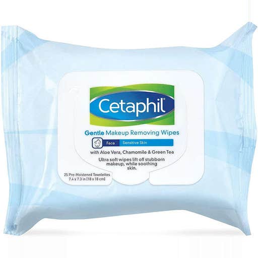 amazon.com, Cetaphil Gentle Makeup Removing Wipes