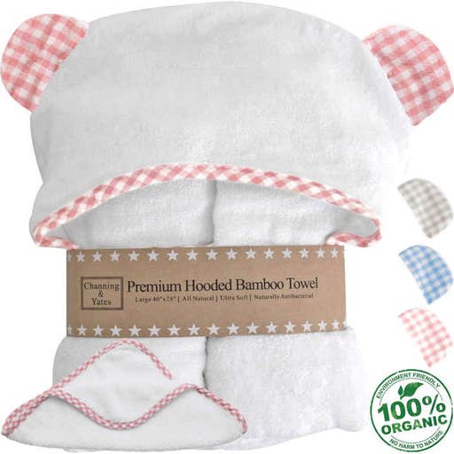 amazon.com, Channing & Yates Premium Hooded Baby Towel and Washcloth Gift Set