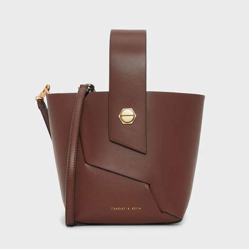 charleskeith.com, Charles & Keith Wristlet Handle Bucket Bag