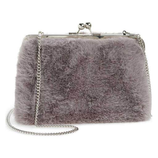 nordstrom.com, Chelsea28 Jagger Faux Fur Clutch