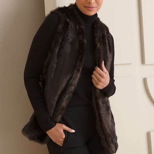 chicos.com, Chico's Faux-Fur Vest