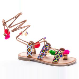 Chinese Laundry Posh Beaded Flat Sandal