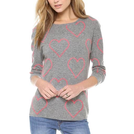 shopbop.com, Chinti and Parker All Over Heart Sweater