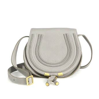 Chloé Small Marcie Leather Crossbody Bag