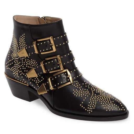 nordstrom.com, Chloé Susanna Stud Buckle Bootie