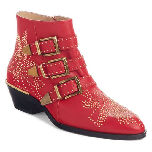 nordstrom.com, Chloé Susanna Stud Buckle Bootie