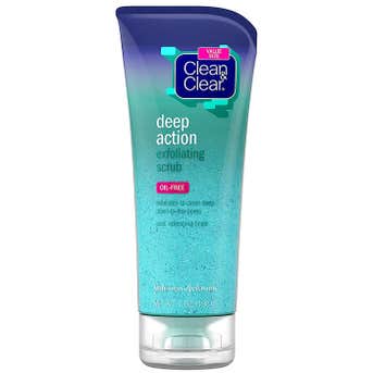 Clean & Clear Oil-Free Deep Action Exfoliating Facial Scrub